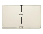 Century FW3500 Door Glass – 17 5/8" x 12 3/4" High-Temperature Ceramic Glass Panel (SE74017)