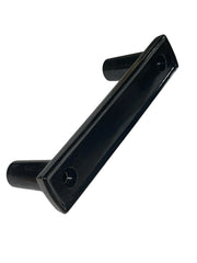 Buck Stove Black Door Handle | 4¼" Mounting Hole Spacing | OEM Replacement