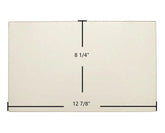 Century S244, S244E, FW24007, FW2470 Door Glass – 12 7/8" x 8 1/4" High-Temperature Ceramic Glass Panel (SE63000-1)