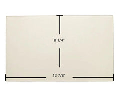 Century S244, S244E, FW24007, FW2470 Door Glass – 12 7/8" x 8 1/4" High-Temperature Ceramic Glass Panel (SE63000-1)