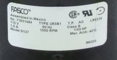 Ashley Right Side Blower Motor – AY052714R (Fasco 1M127) | 1/40 HP, 1-Speed, Counter-Clockwise | OEM Fasco D127 Equivalent