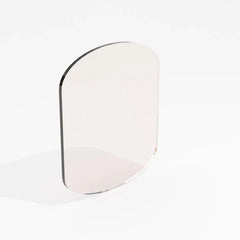 Breckwell P24FS, P24 Blazer, P24FS Blazer Door Glass Replacement – 14 7/8" x 10 1/4" Archtop & Archbottom High-Temperature Ceramic Glass Panel (C-D-030)