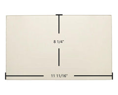 Arrow 1600, 1800 Replacement Glass – 11 11/16" x 8 1/4" (Part #1138)