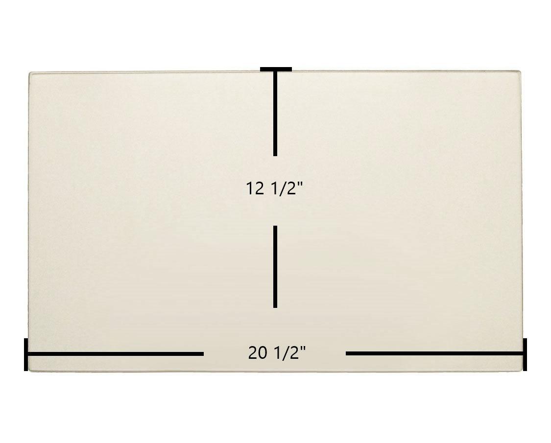 Ashley AHSDI, APS1, APS1C Door Glass Replacement – 20 1/2" x 12 1/2" Ceramic Panel (018108R)