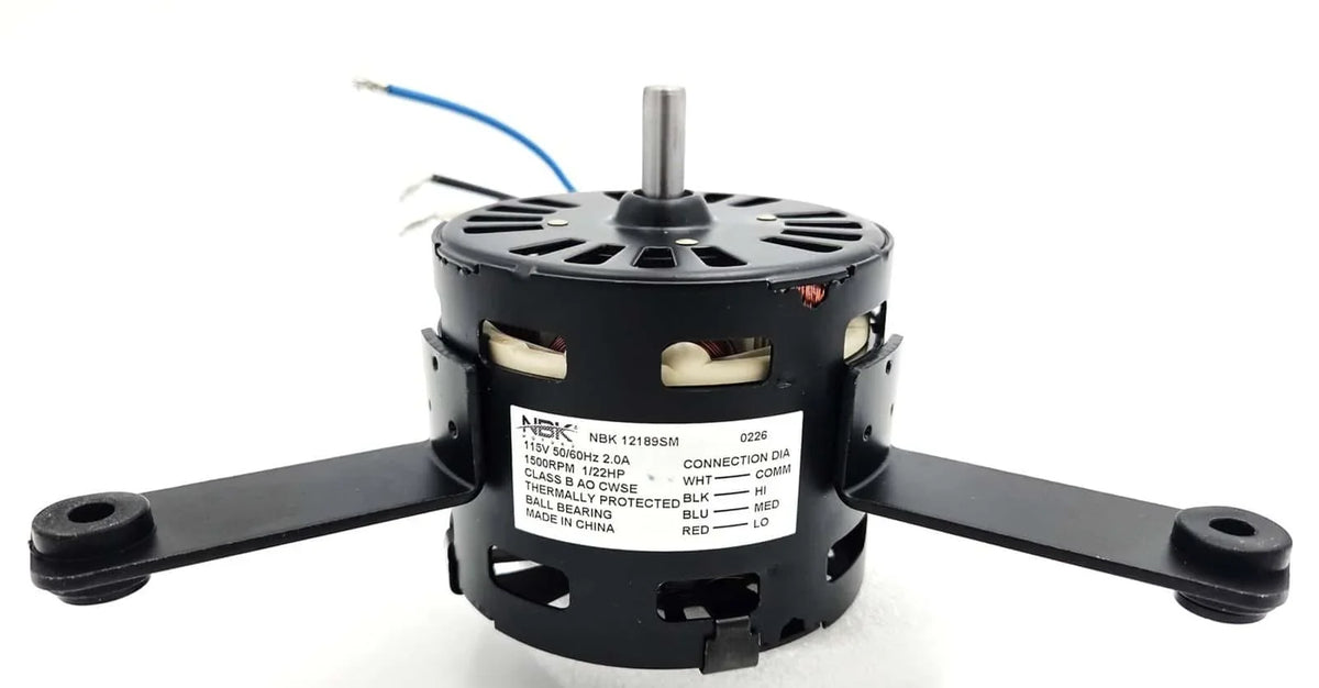 Blower Motor – 1M180R (12189SM) | 3-Speed Replacement Centrifugal Blower Motor | 180 CFM Output