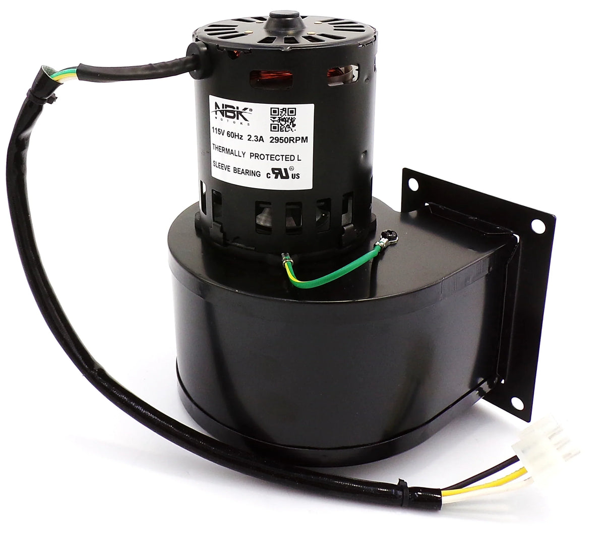 Blower Motor S-Pole 115V, 60Hz, 2950 RPM | NBK-12355S