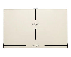 Archgard 1600, Chalet 1600 Replacement Glass – 14 1/2" x 8 3/4" (Part #307-0577)