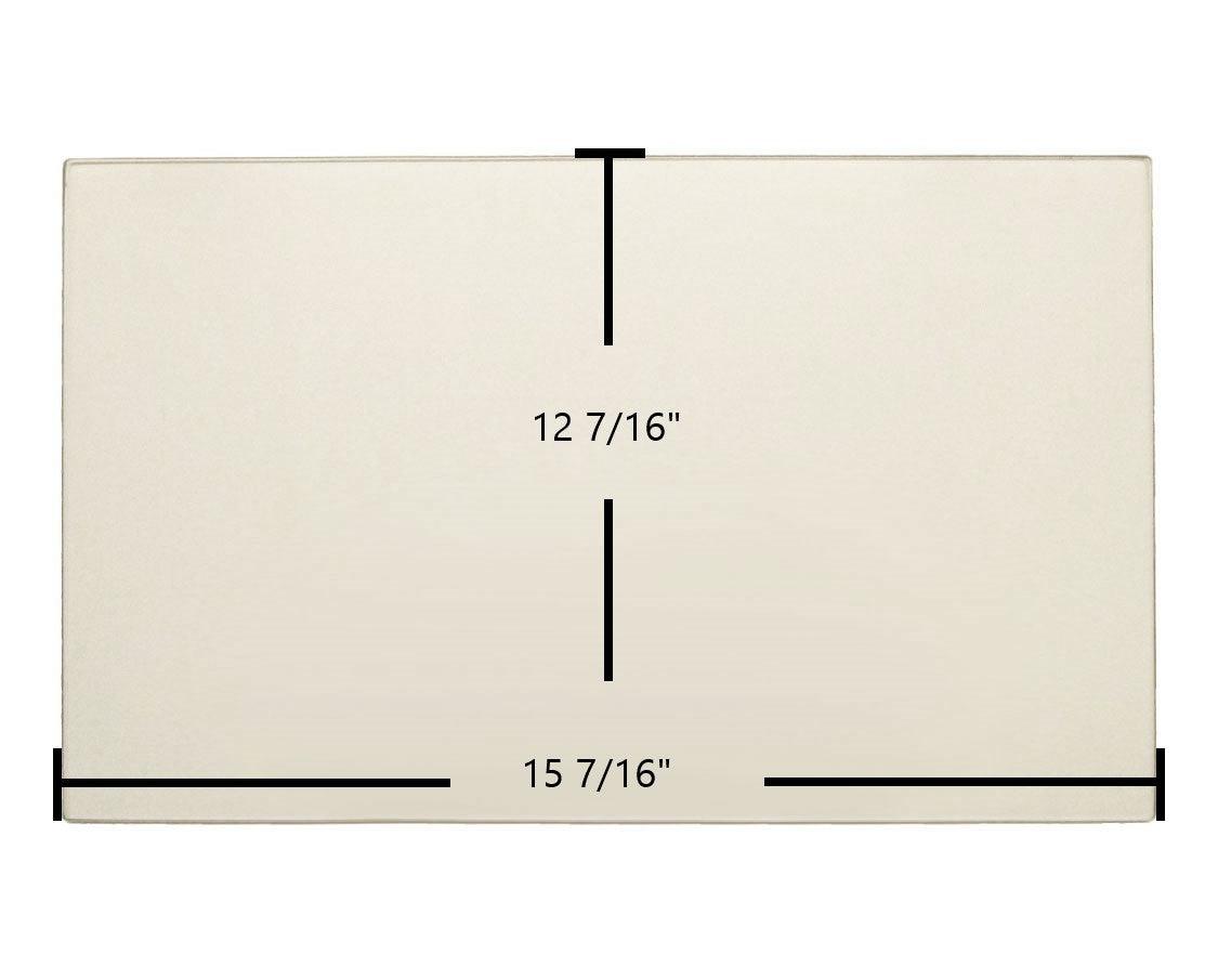 Austroflamm G3 Door Glass Replacement – 12 7/16" x 15 7/16" High-Temperature Ceramic Glass Panel (716065 / ADS10095)