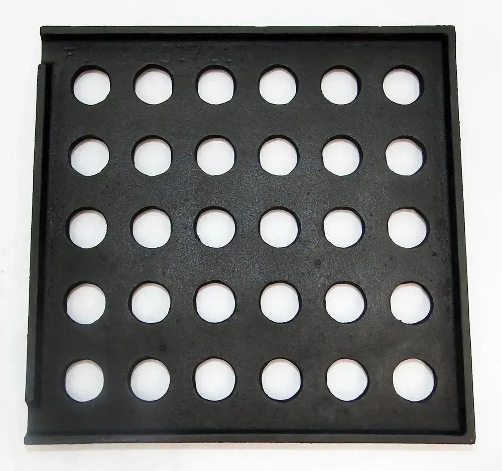 Ashley Stove Grate (17217) – Cast Iron Square Replacement Grate for Ashley & King Stoves | 10" x 9-3/4"