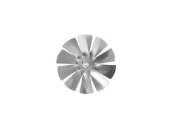 5" Fan Blade – 1CFB5 | Fits Hawke Wood Stoves | 3/16" Bore | 10-Blade Metal | 35° Pitch | CW Rotation