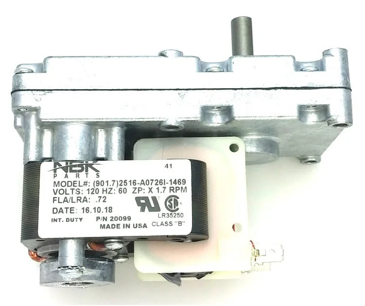 Auger Motor 1.7 RPM CW – Equivalent to Drolet 44106 (20099)