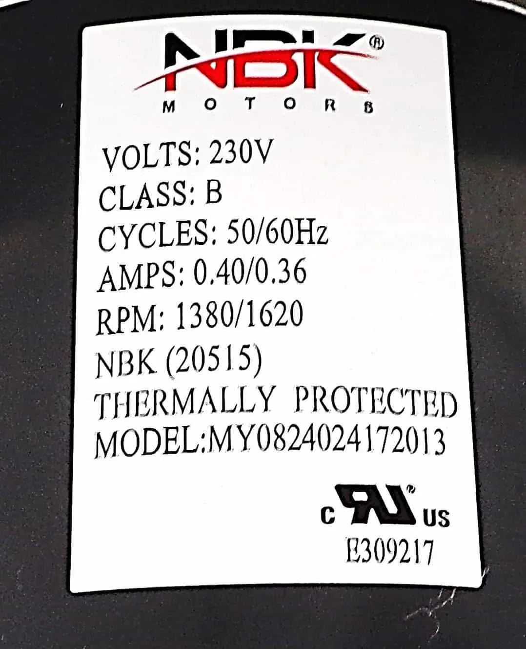 Blower Motor 230V – Replaces Dayton 1TDR4 Fasco 7063-7019 – NBK-20515
