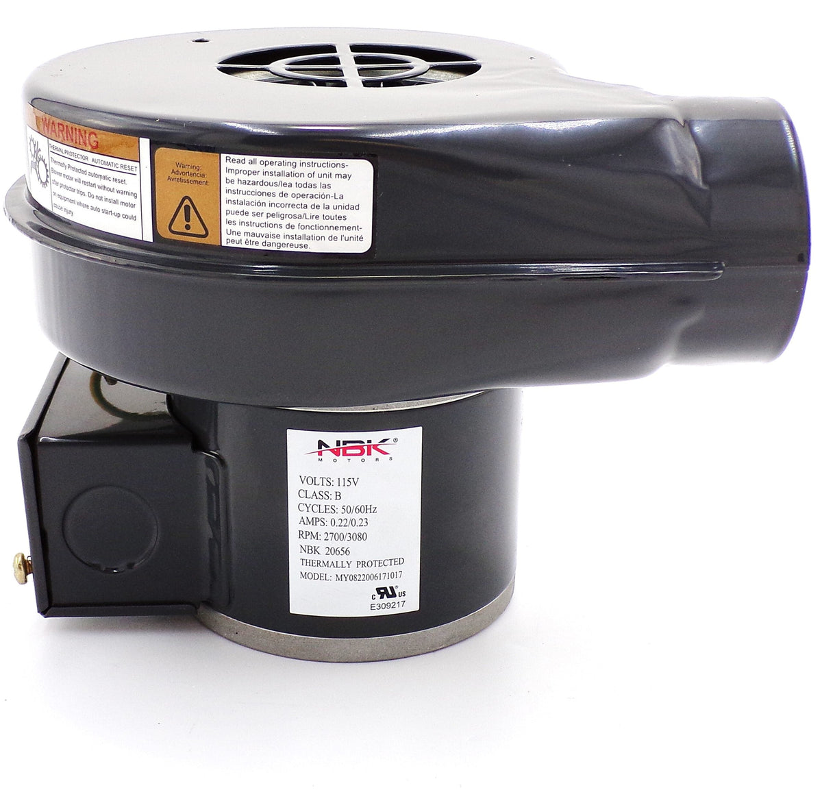 Blower Motor | 115V 50/60 Hz | Replaces Dayton 1TDN6