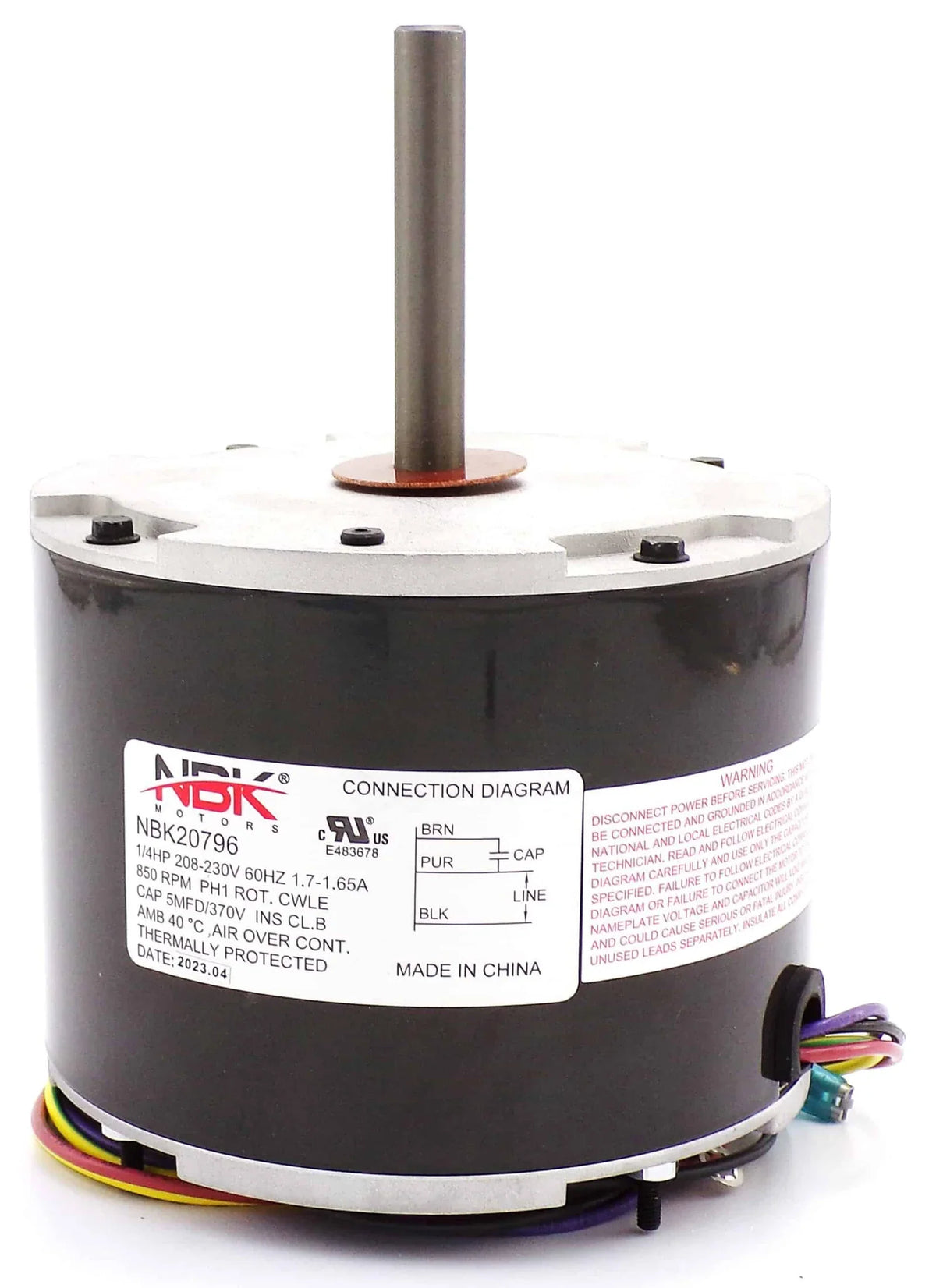Condenser Motor 208/230V 1/4 Hp