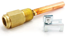 Aquastat Immersion Well 1/2 Inch with Clamp | Replaces Honeywell 121371A | NBK-20929K