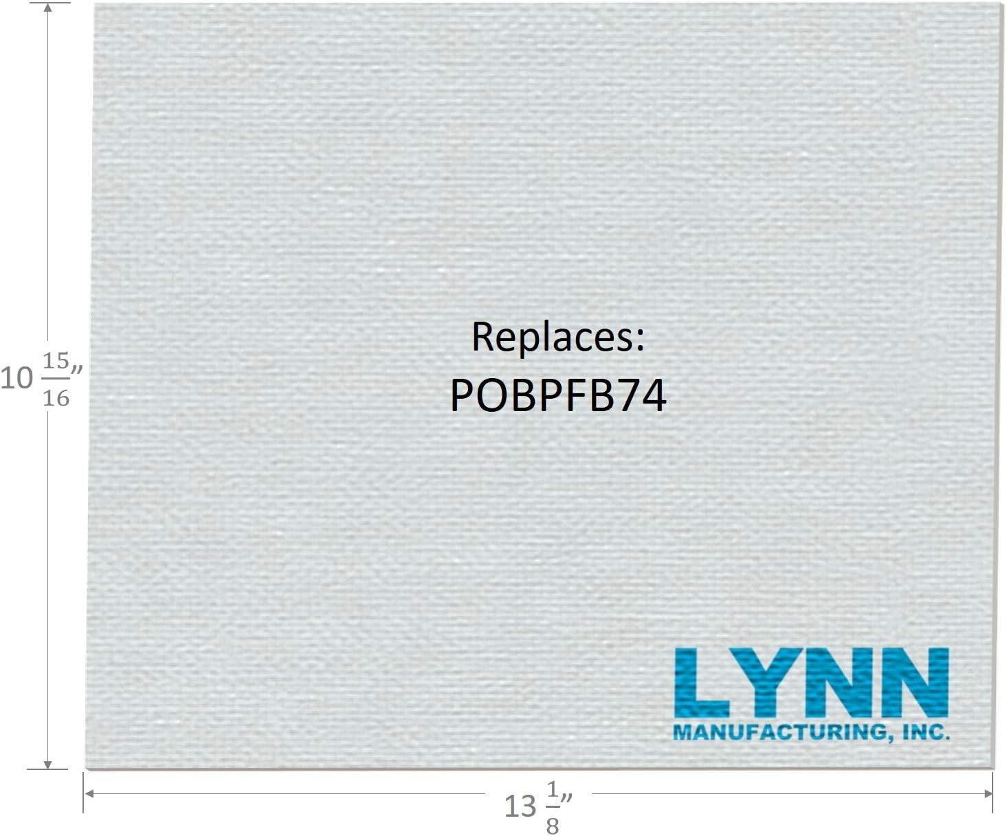 Buck Stove Baffle Board – 2677A | Replaces POBPFB74 | Fits Models 51 & 74