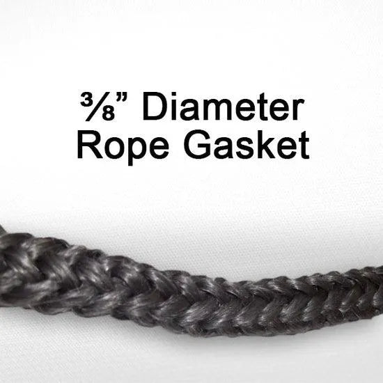 3/8" High-Temperature Rope Gasket | By the Foot