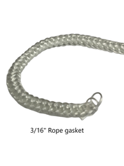 3/16" High-Temperature Rope Gasket | By the Foot