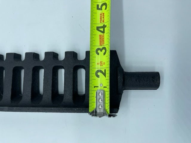 Ashley/King Dock Ash Grate – Left Side Shaker Grate (7717R / 40417) – 19-1/4" x 3" Cast Iron OEM Replacement