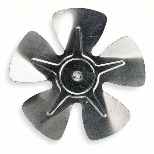 10" Metal Fan Blade – 1/4" Bore | 30° Pitch | 5-Blade Propeller-Counter Clockwise rotation (CCW)
