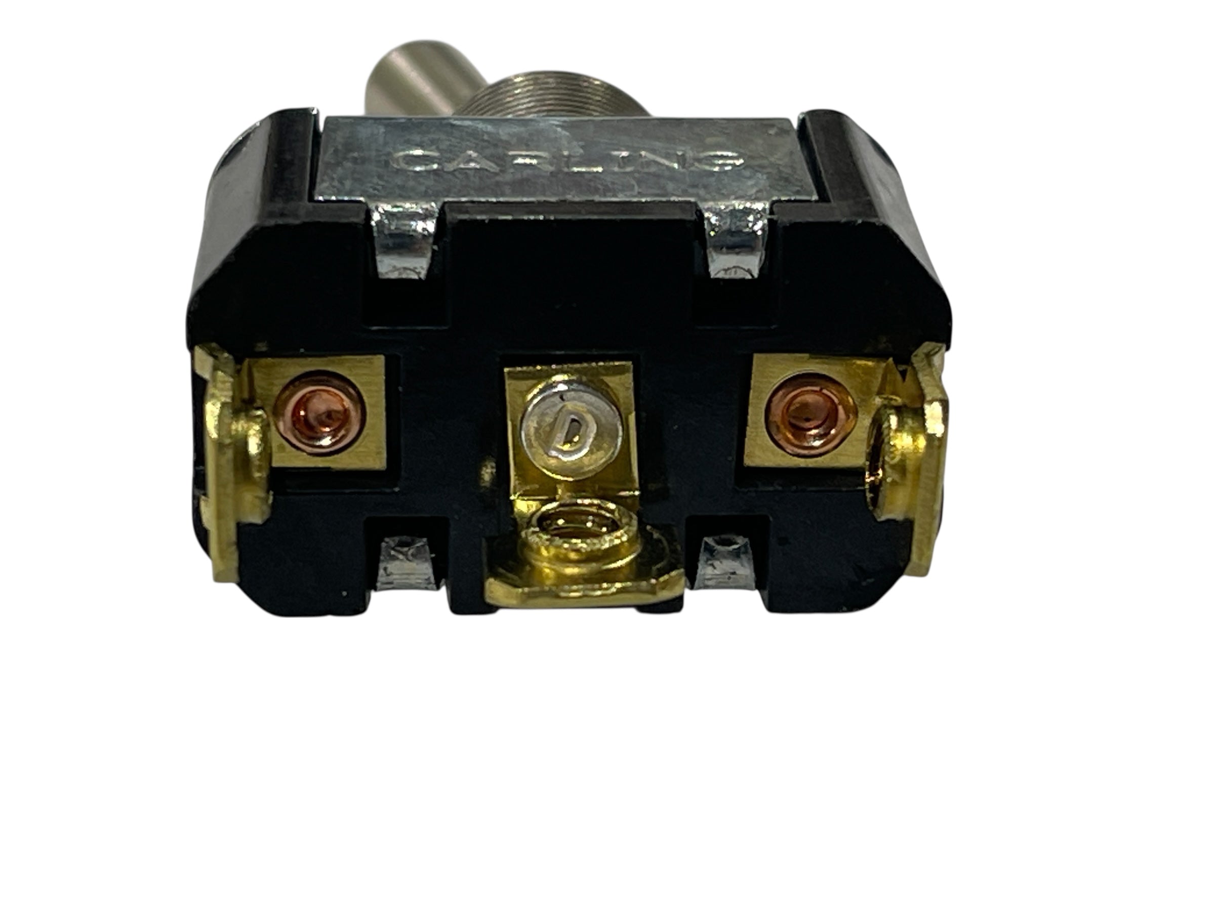 Buck Three Prong Toggle Switch Heavy Duty Metal | 2-Position Switch for 3-Speed | Part #4TSBS3HD
