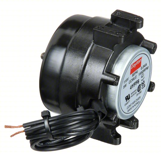 1MMBS4 Morrill Motor – 1/150 HP, Single Speed, Counter-Clockwise (Fits Buck Stove Models 26000, 27000, 28000)