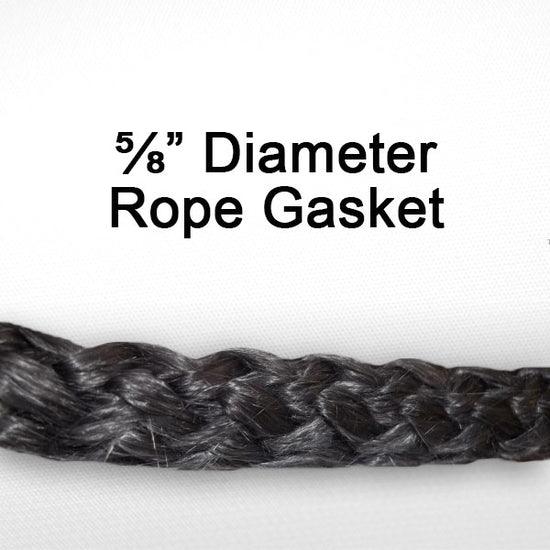 Breckwell Door Rope Gasket Kit – 10ft (5/8” Gasket) with Adhesive