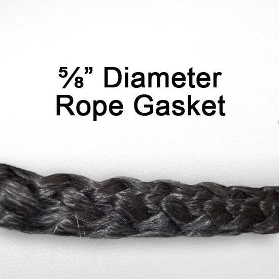 5/8" High-Temperature Rope Gasket | By the Foot