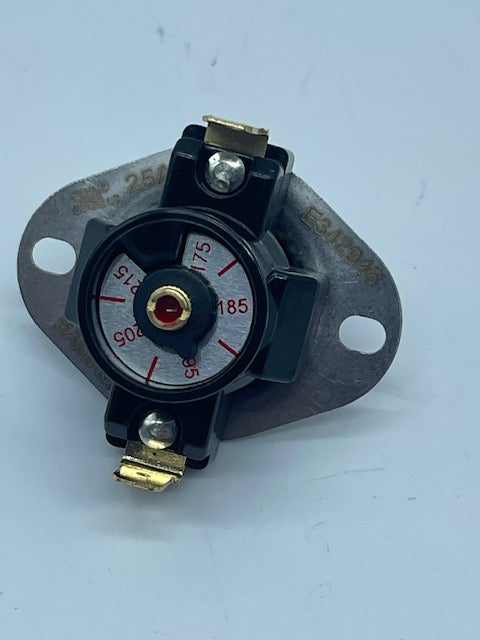Adjustable Temperature Limit Controller | 6UDY5 | Open on Rise, SPST, 135°F–215°F | Surface Mount Thermo-Disc