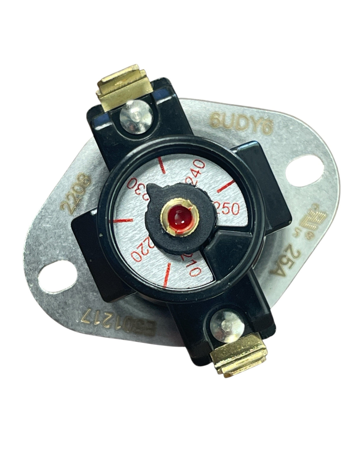 Adjustable Thermo-Disc | SPST, 170°F–250°F Range | 6UDY6