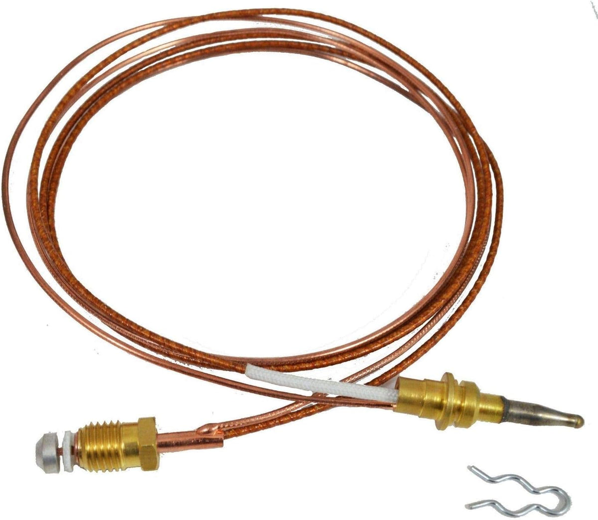 110186-01 Thermocouple – 33" Dual Wire Clip Mounted for Desa, Vanguard, Comfort Glow Heaters