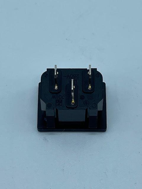 3-Prong Power Receptacle (80462 / 80712) – Replacement Outlet for US Stove, Breckwell, King, Ashley & Vogelzang Stoves