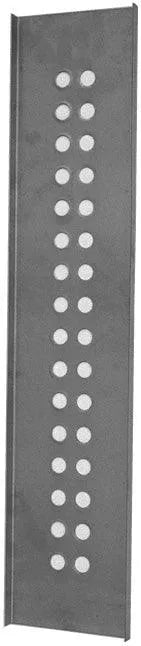 Blue Ridge After Burner with Holes (9BRABH) – 24" x 5" Replacement Baffle Plate for Wood Stoves
