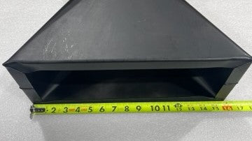 Black Bart Steel Transition Stack | 14" x 4" to 8" Round | Part #9BBS2