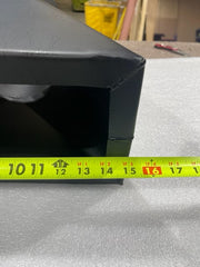 Black Bart Steel Transition Stack | 14" x 4" to 8" Round | Part #9BBS2