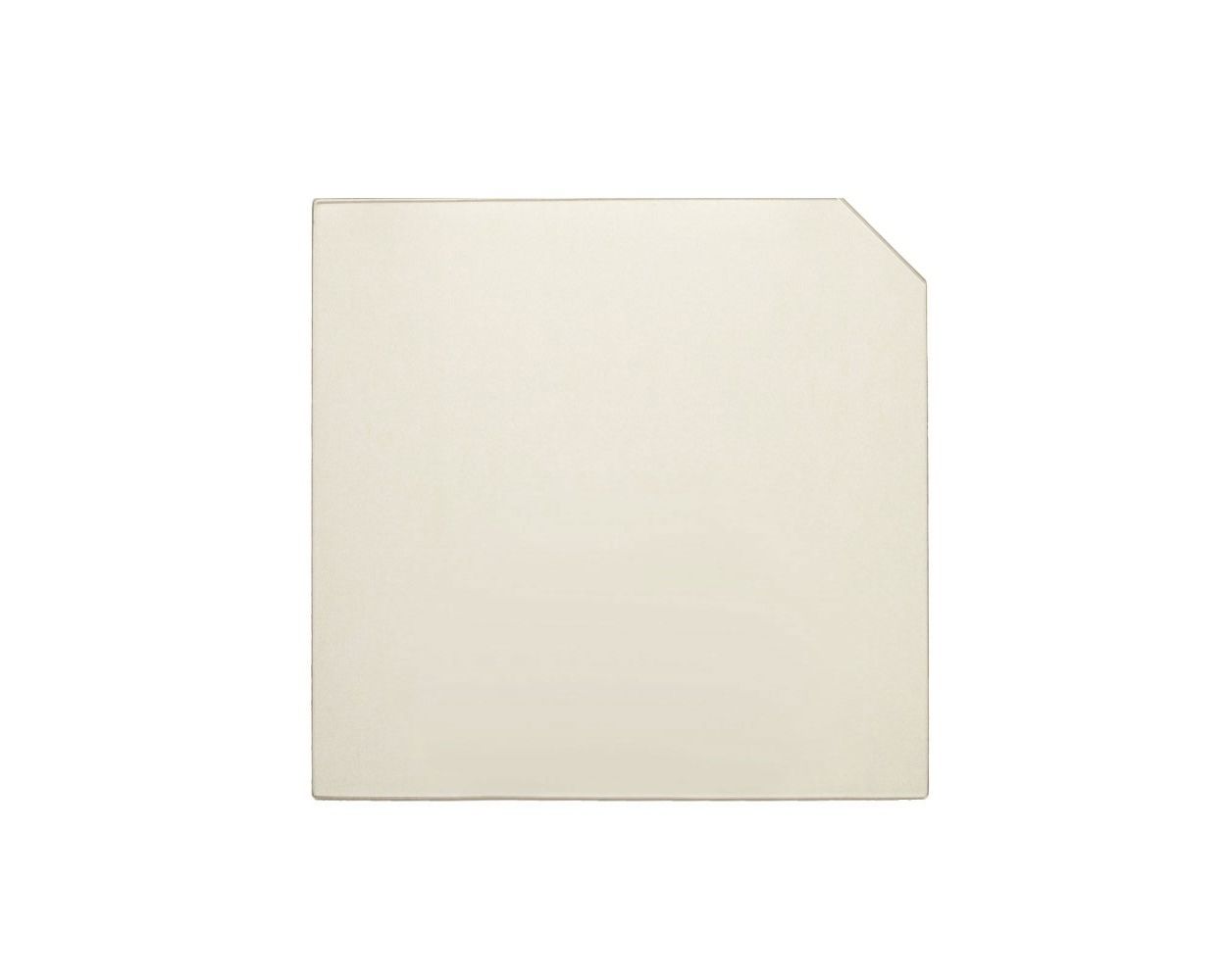 Alaska Wood Stove Replacement Glass – 10 1/4" x 10 1/4" Square with Corner Cut (Part #B09BBFR24Z)