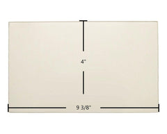 Appalachian 52 Bay Side Ceramic Glass | 9 3/8" x 4" | Part #0610-4093