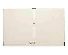 Ashley AC2000, AWC31, US Stove 2200I Door Glass Replacement – 14 1/2" x 9" Ceramic Panel (891813)