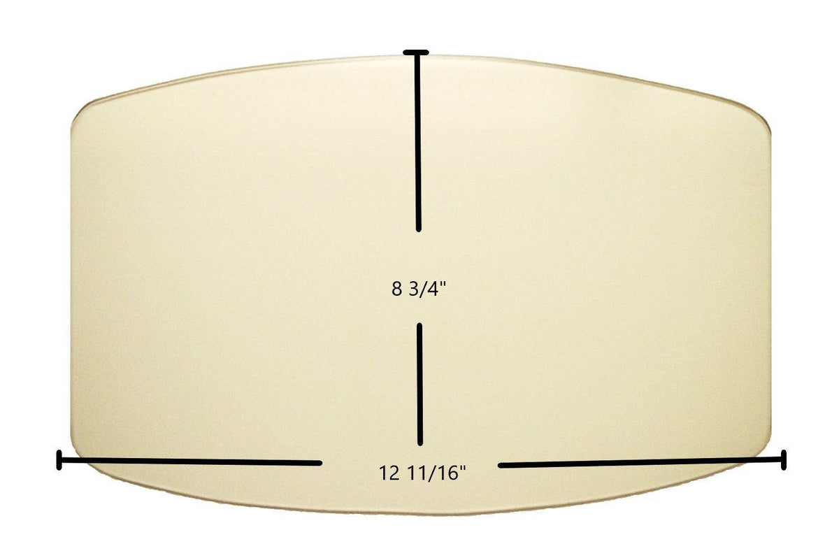 Avalon 796 / 700 / 901 (Small) Door Glass Replacement – 12 11/16" x 8 3/4" High-Temperature Ceramic Glass Panel (994-00300)