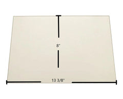 Blaze King KFF-403 Door Glass Replacement – 13 3/8" x 8" High-Temperature Ceramic Glass Panel (KFF-403)