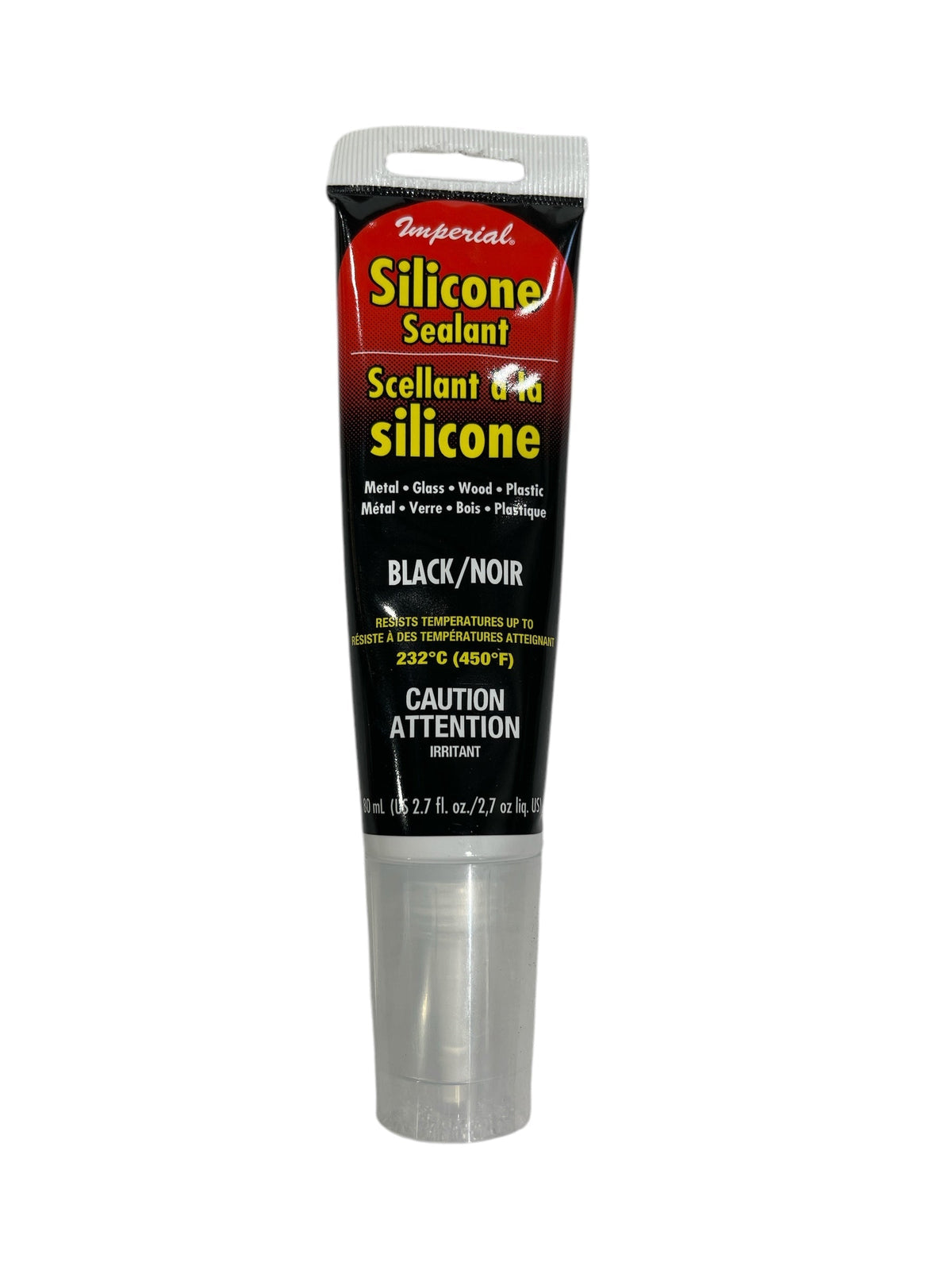 Black Silicone Sealant – KK0309 | 2.7 oz Tube | High Temp Rated to 450°F (232°C)