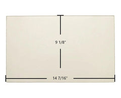 Breckwell SWC31, SW2100, SW4100 Door Glass Replacement – 14 7/16" x 9 1/8" High-Temperature Ceramic Glass Panel (891813)