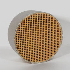 Catalytic Combustor – Condar CC-006 | Round 25 Cell | 6" Diameter x 3" Thick | Gasket Wrapped | OEM Replacement