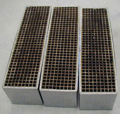 Catalytic Combustor – Condar CC-163 | 16 Cell | 7" x 2" x 2" | Stainless Steel Wrapped | Set of 3 | OEM Replacement