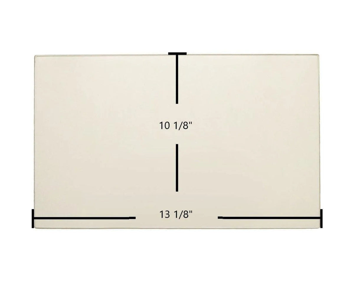 Caddy Apollo, Caddy Mini Caddy, Caddy Alterna Door Glass Replacement – 13 1/8" x 10 1/8" High-Temperature Ceramic Glass Panel (SE51352-1)