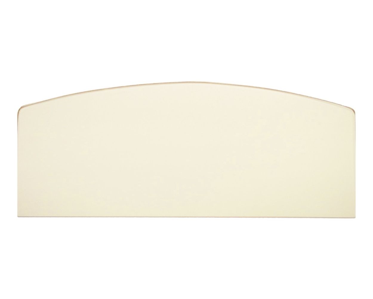 Century Whistler, DB05152 Archtop Door Glass – 20 1/8" x 8 3/4" High-Temperature Ceramic Glass Panel (SE02722-01)