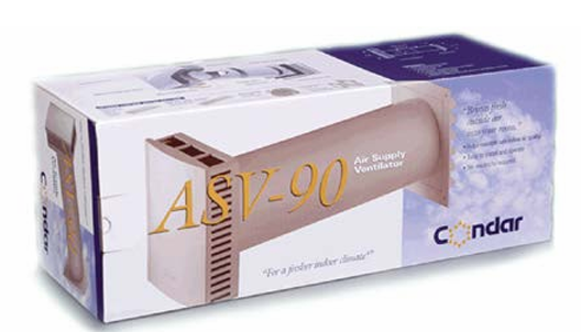 Condar Company Make-Up Air Supply Vent (ASV-90)