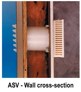 Condar Company Make-Up Air Supply Vent (ASV-90)