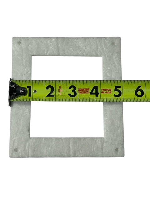 5 1/2" x 5" Die Cut Gasket for Centrifugal Motors Fasco 1C265
