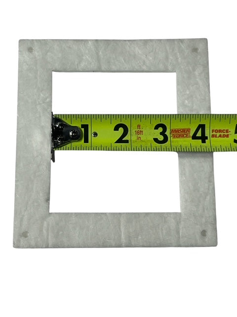 5 1/2" x 5" Die Cut Gasket for Centrifugal Motors Fasco 1C265